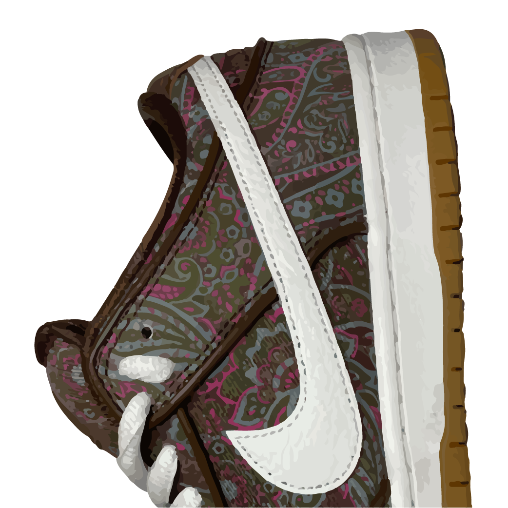 Nike Dunk beskåret